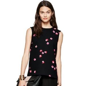 Kate Spade New York Falling Roses Blouse